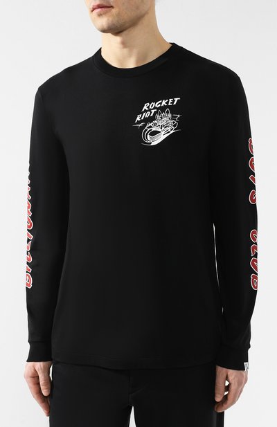 Хлопковый лонгслив BILLIONAIRE BOYS CLUB, арт. B19141, фото 3