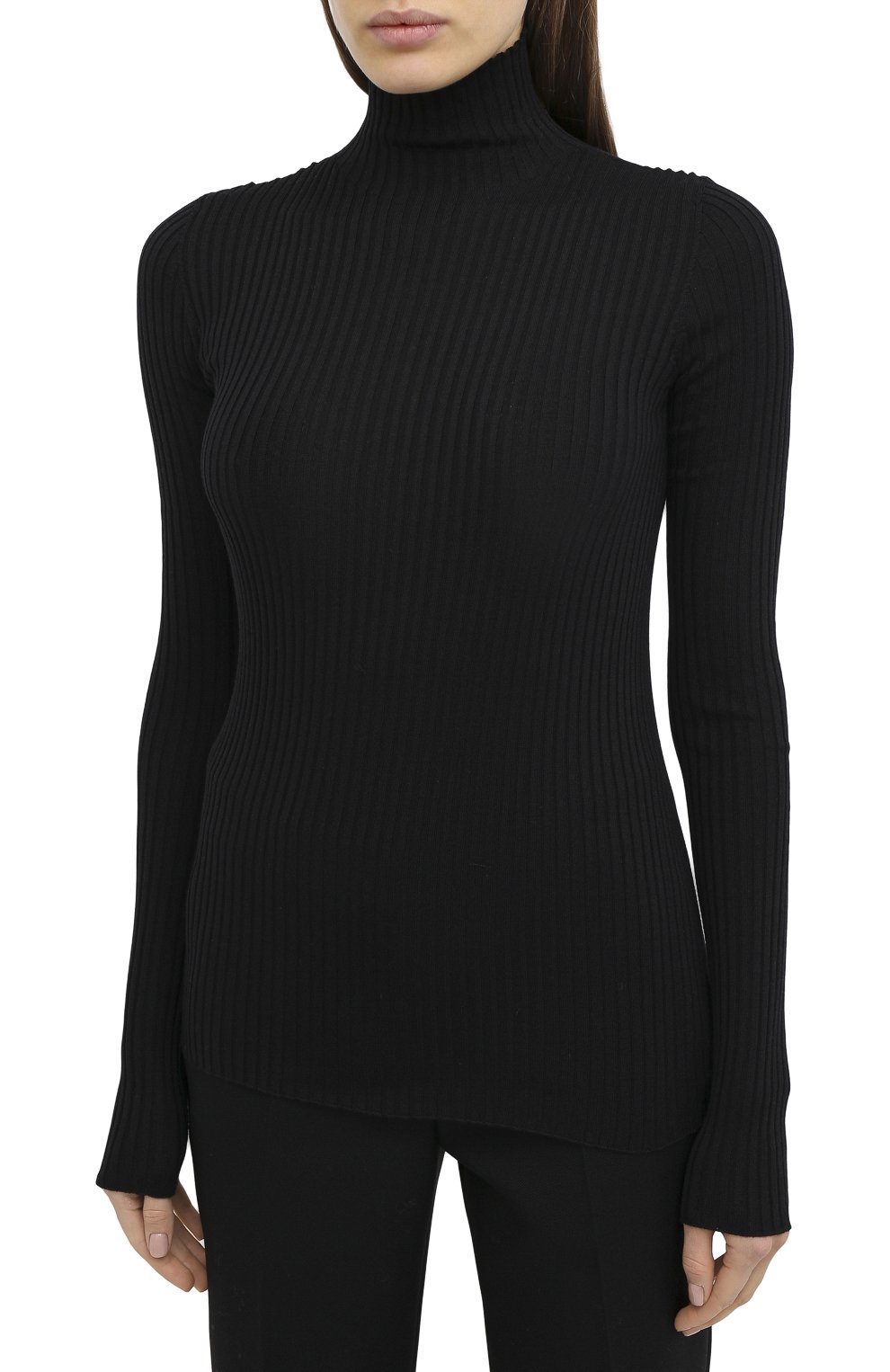 Водолазка из шерсти и шелка JIL SANDER, арт. JPPR754509-WRY21078, фото 3