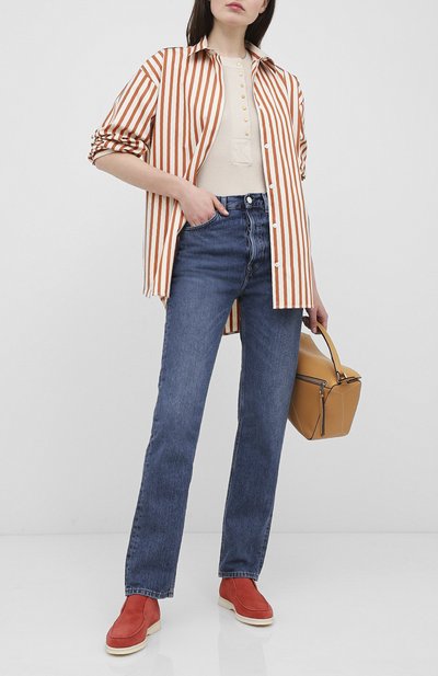 Замшевые ботинки open walk LORO PIANA, арт. FAE9959, фото 2