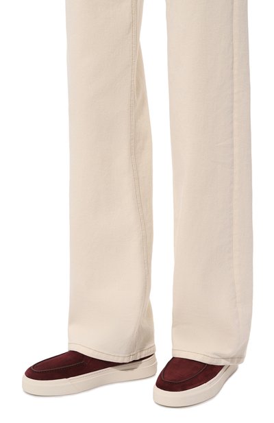 Замшевые кеды SANTONI, арт. WBGG61274PNNTCRJ, фото 3