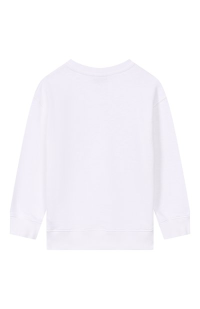 Хлопковый свитшот MOSCHINO белого цвета по цене 15000 руб., арт. HUF09L/LCA88_001, фото 2 Хлопковый свитшот MOSCHINO, арт. HUF09L/LCA88_001, фото 2