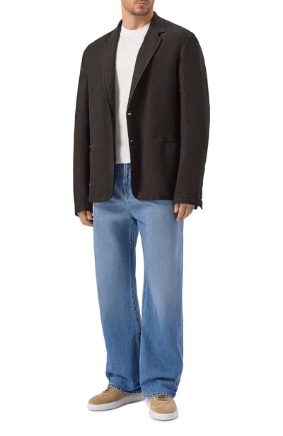 Мужской льняной пиджак INLINUM, арт. JAC0B/TR0PEA