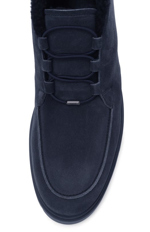 Замшевые ботинки Tod’s XXM59K0JL91RE0 Синий  XXM59K0JL91RE0 Фото 6