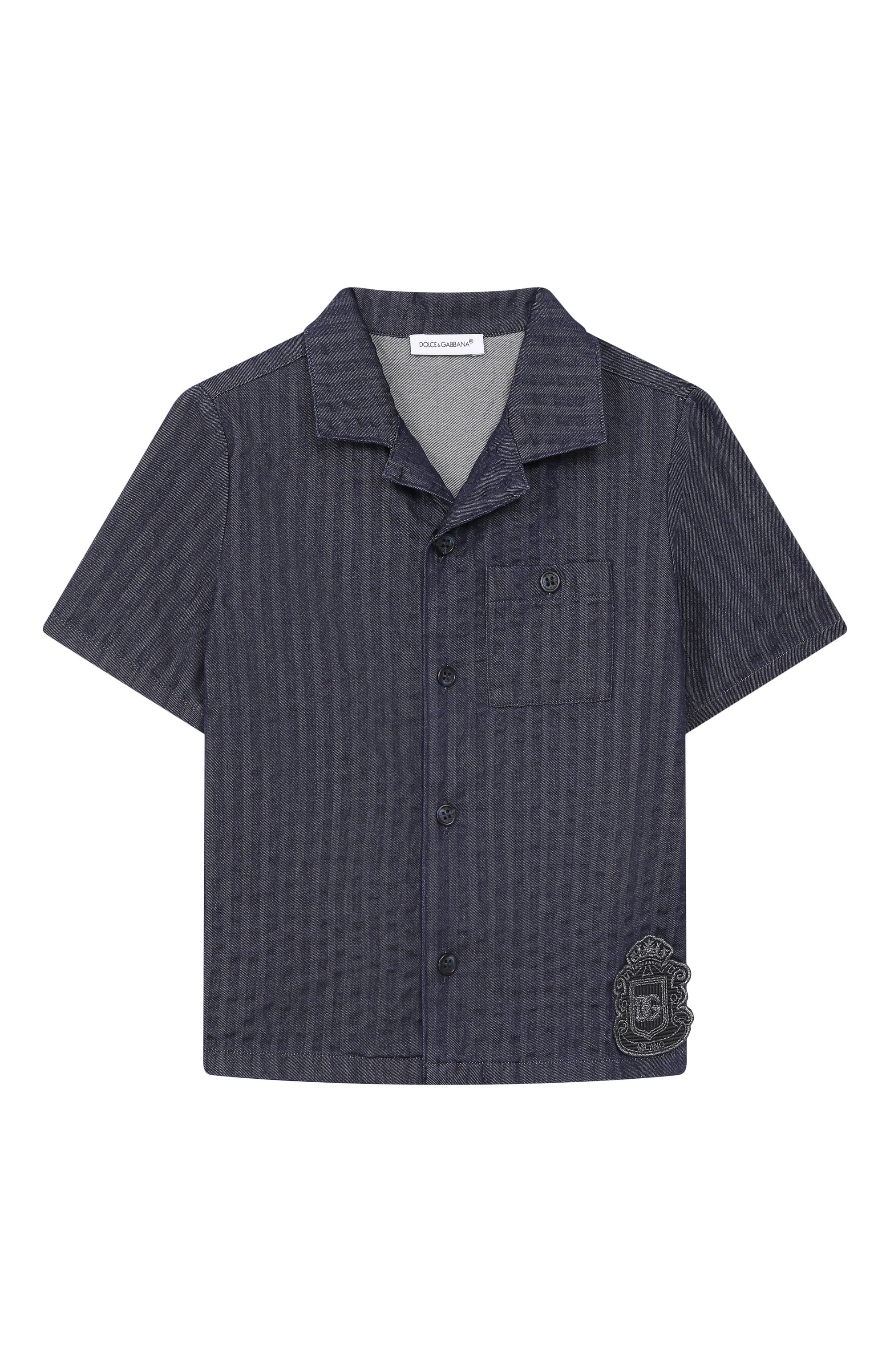 Джинсовая рубашка DOLCE & GABBANA, арт. L14S78/LDD54, фото 1