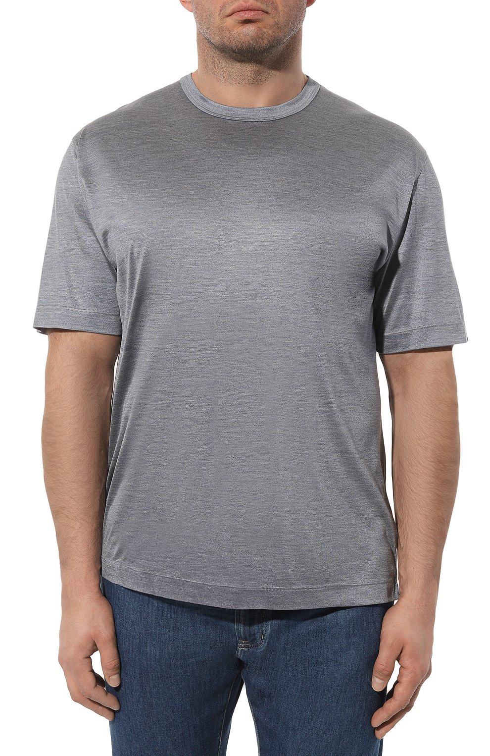 Шелковая футболка CORTIGIANI, арт. 716650, фото 3