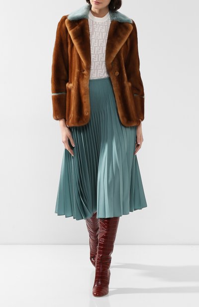 Шуба из меха норки FENDI, арт. FNE39H A3UE, фото 2