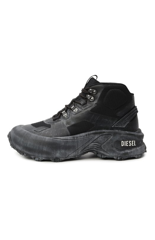 Текстильные кроссовки D-Cage Hiking Diesel Y03650/P8140 Чёрный  Y03650/P8140 Фото 4