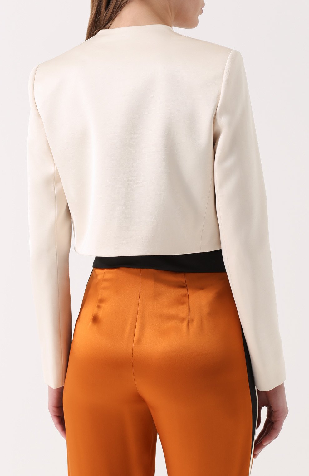 Укороченный жакет прямого кроя LANVIN, арт. RW-JA7006-3408-P17, фото 4