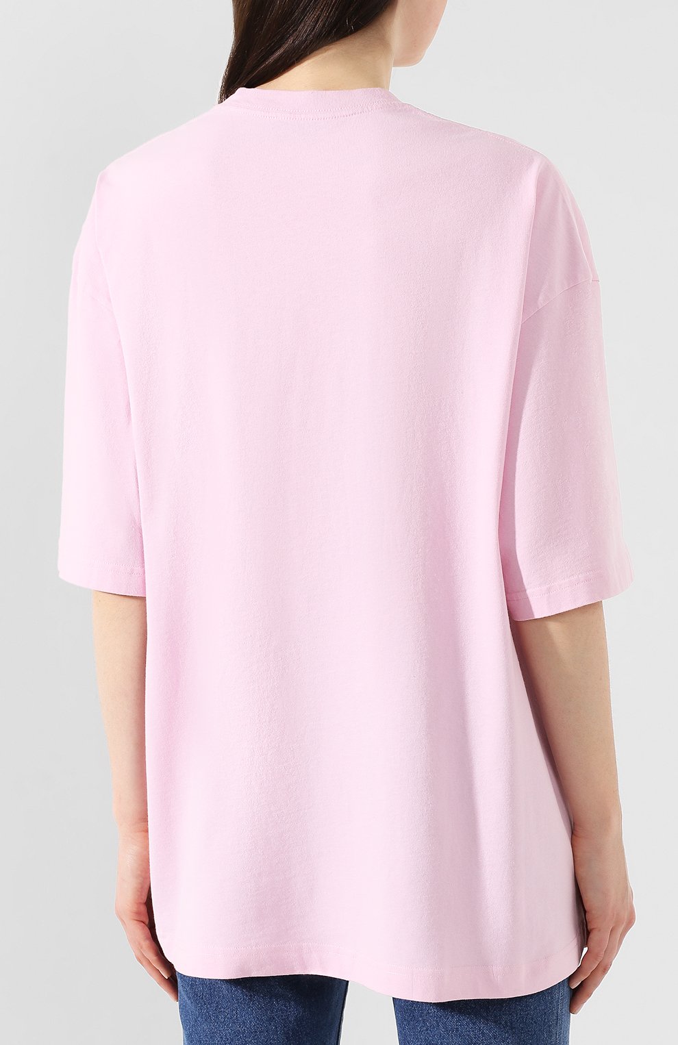 Хлопковая футболка BALENCIAGA, арт. 571205/TEV18, фото 4