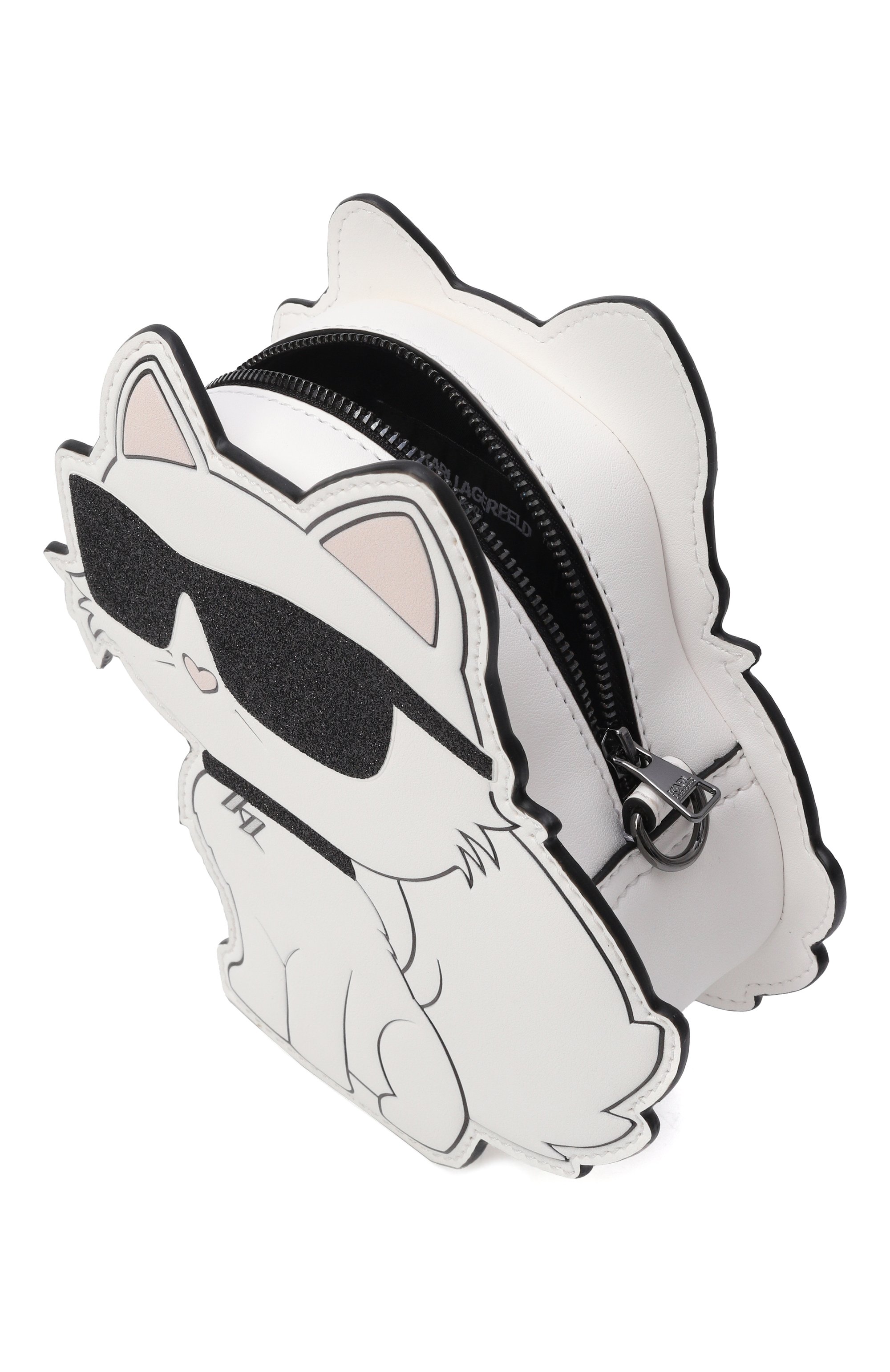 Сумка KARL LAGERFELD KIDS белого цвета по цене 24860 руб., арт. Z31210, фото 3 Сумка KARL LAGERFELD KIDS, арт. Z31210, фото 3