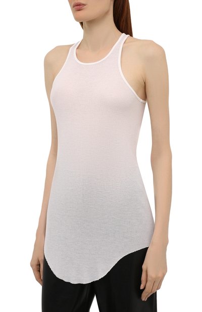 Майка из вискозы и шелка RICK OWENS, арт. RP02A7101/RC, фото 3