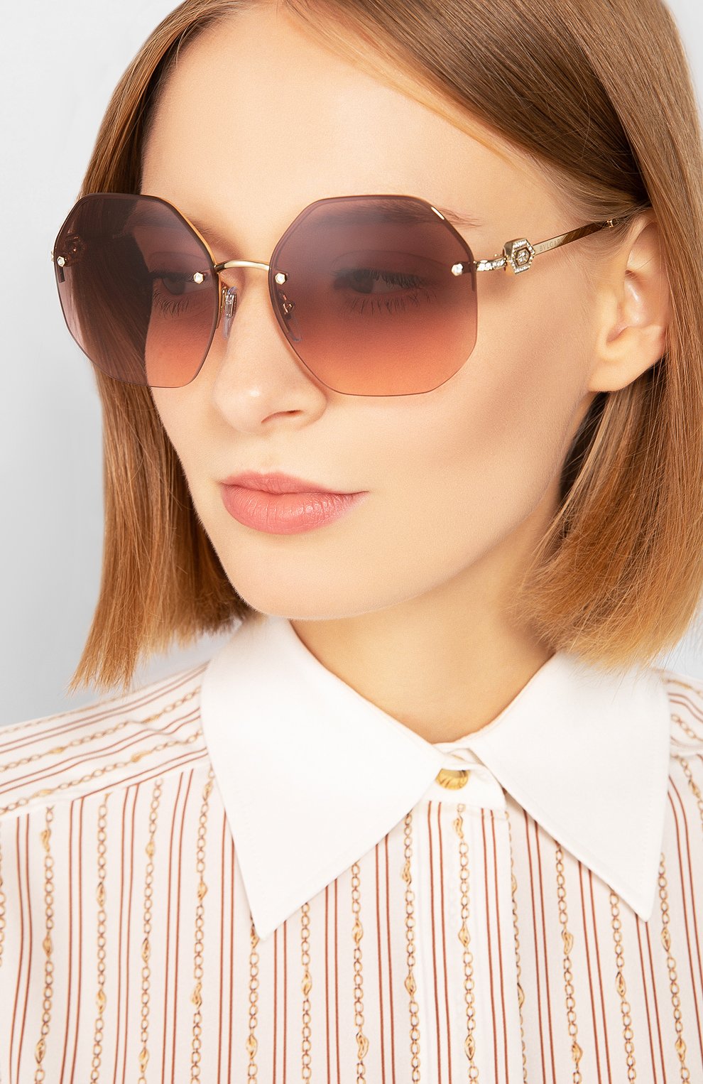 Солнцезащитные очки BVLGARI, арт. 6122B-278/14, фото 2