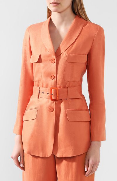 Льняной жакет EMPORIO ARMANI, арт. 5NG24T/52012, фото 3