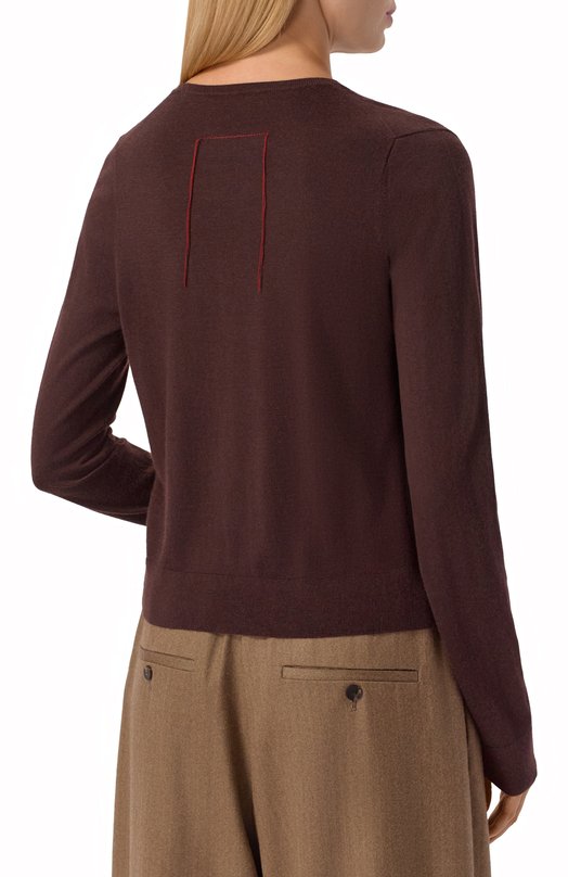 Кашемировый пуловер Uma Wang V2256A009 Коричневый  V2256A009 Фото 4