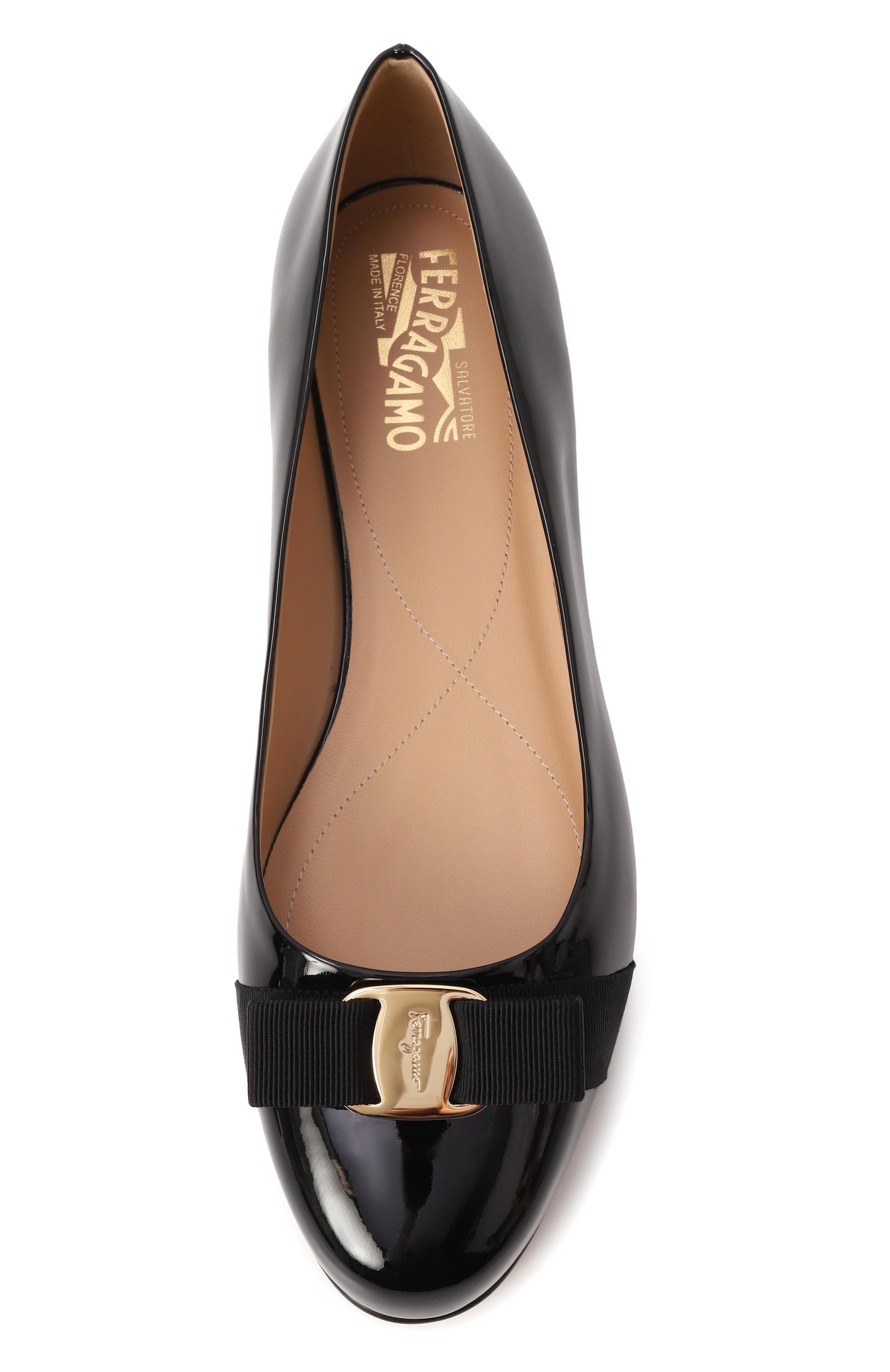 Кожаные балетки varina FERRAGAMO, арт. 01A181/574, фото 6