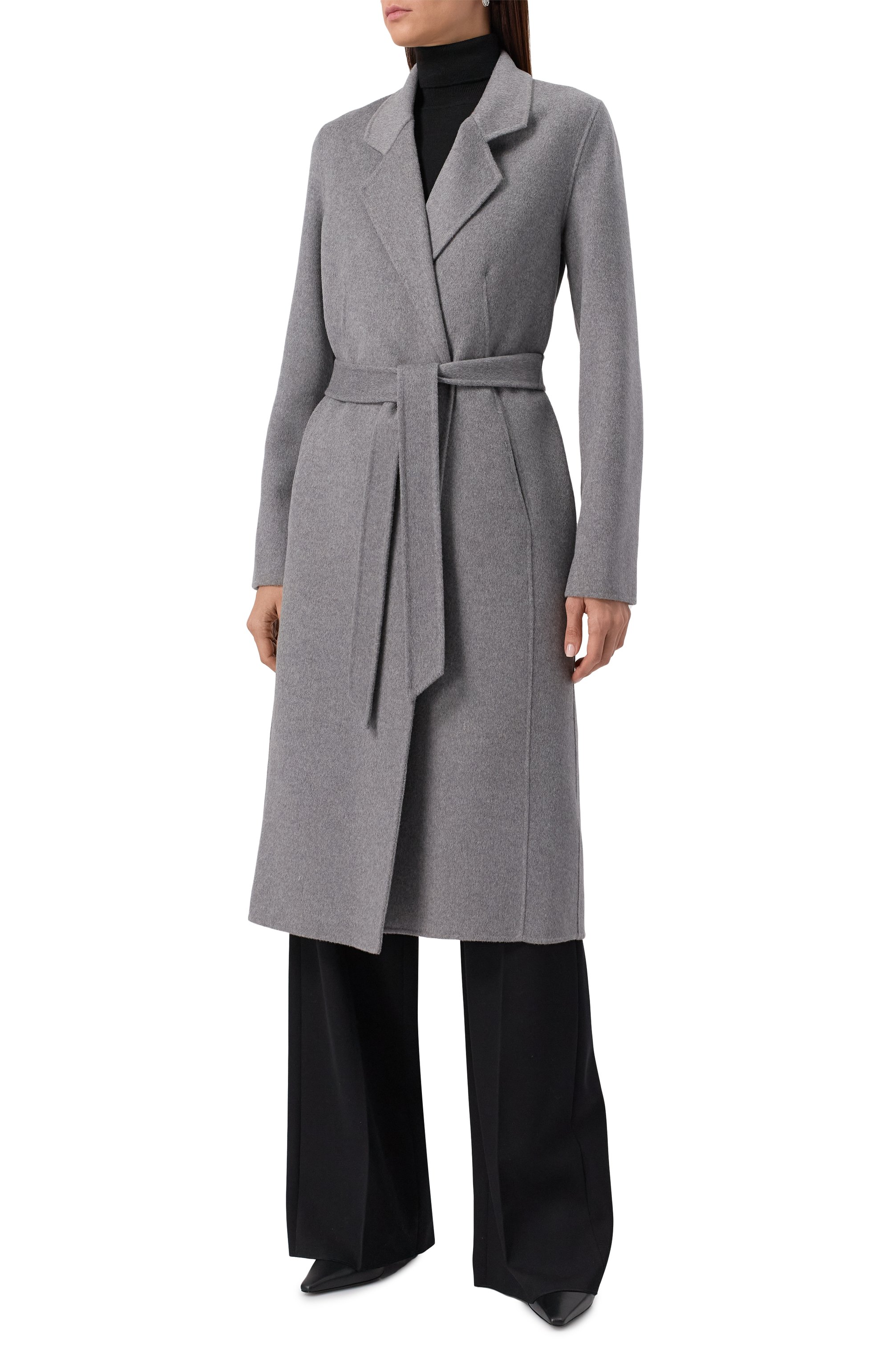 Шерстяное пальто BOSS, арт. 50541513, фото 3