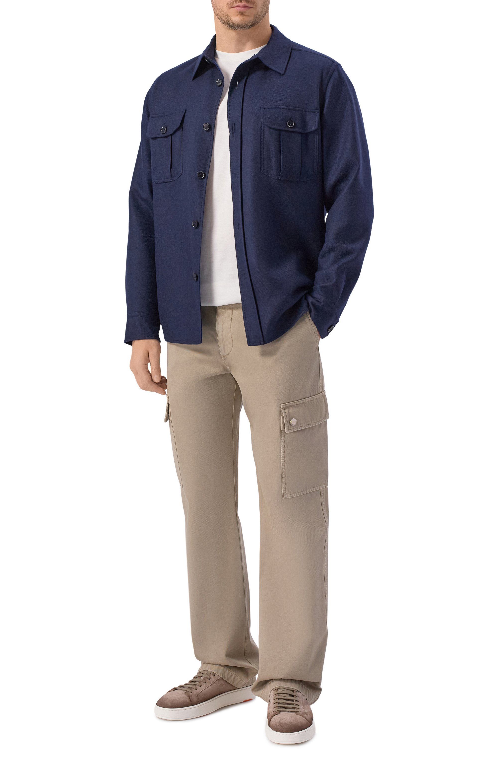 Хлопковая футболка GIORGIO ARMANI белого цвета по цене 53450 руб., арт. 6LSM90/SJTKZ, фото 2 Хлопковая футболка GIORGIO ARMANI, арт. 6LSM90/SJTKZ, фото 2