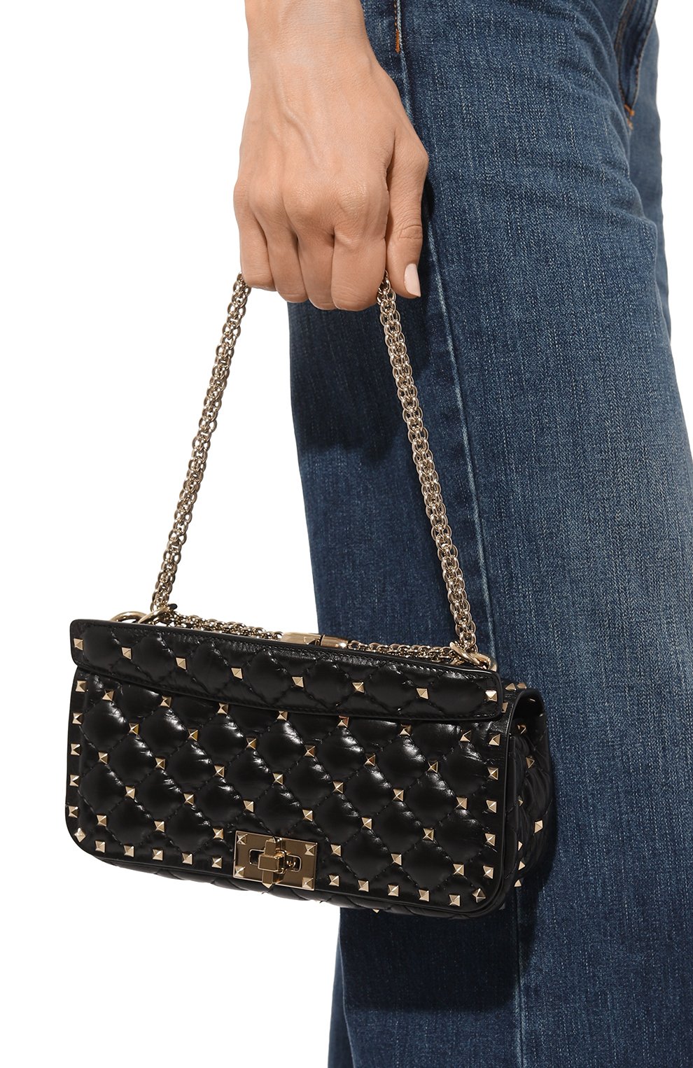 Сумка rockstud spike VALENTINO, арт. 1W0B0K71WAS 0NO, фото 2