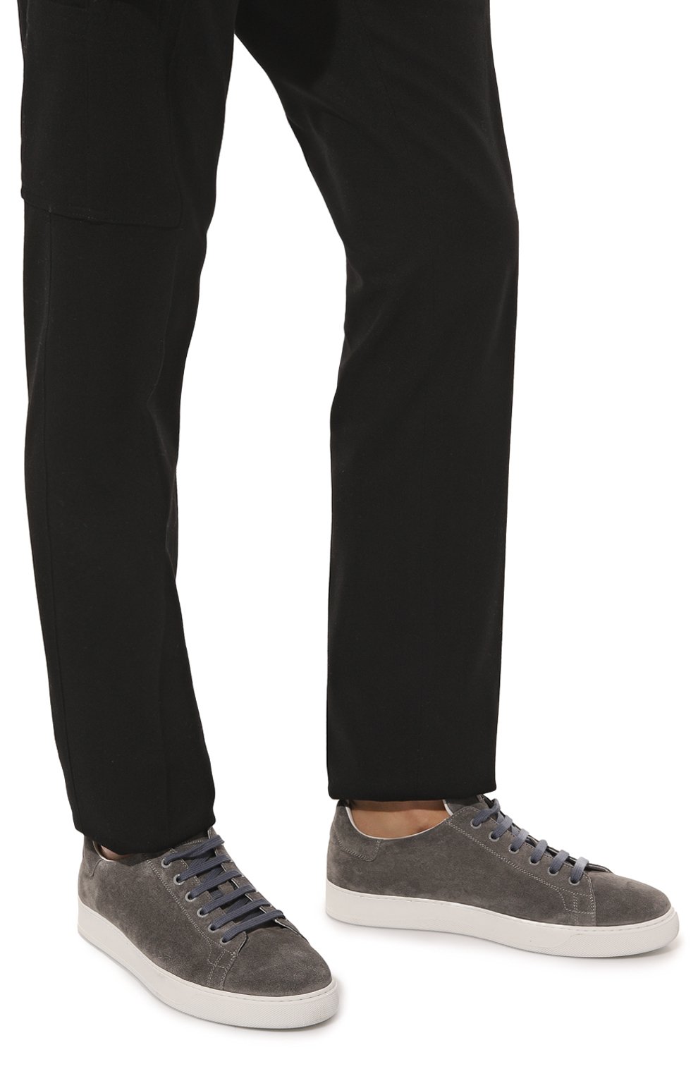 Замшевые кеды stoccolm MILLE 885, арт. ST0CC0LMA PEACH SIRENA, фото 3