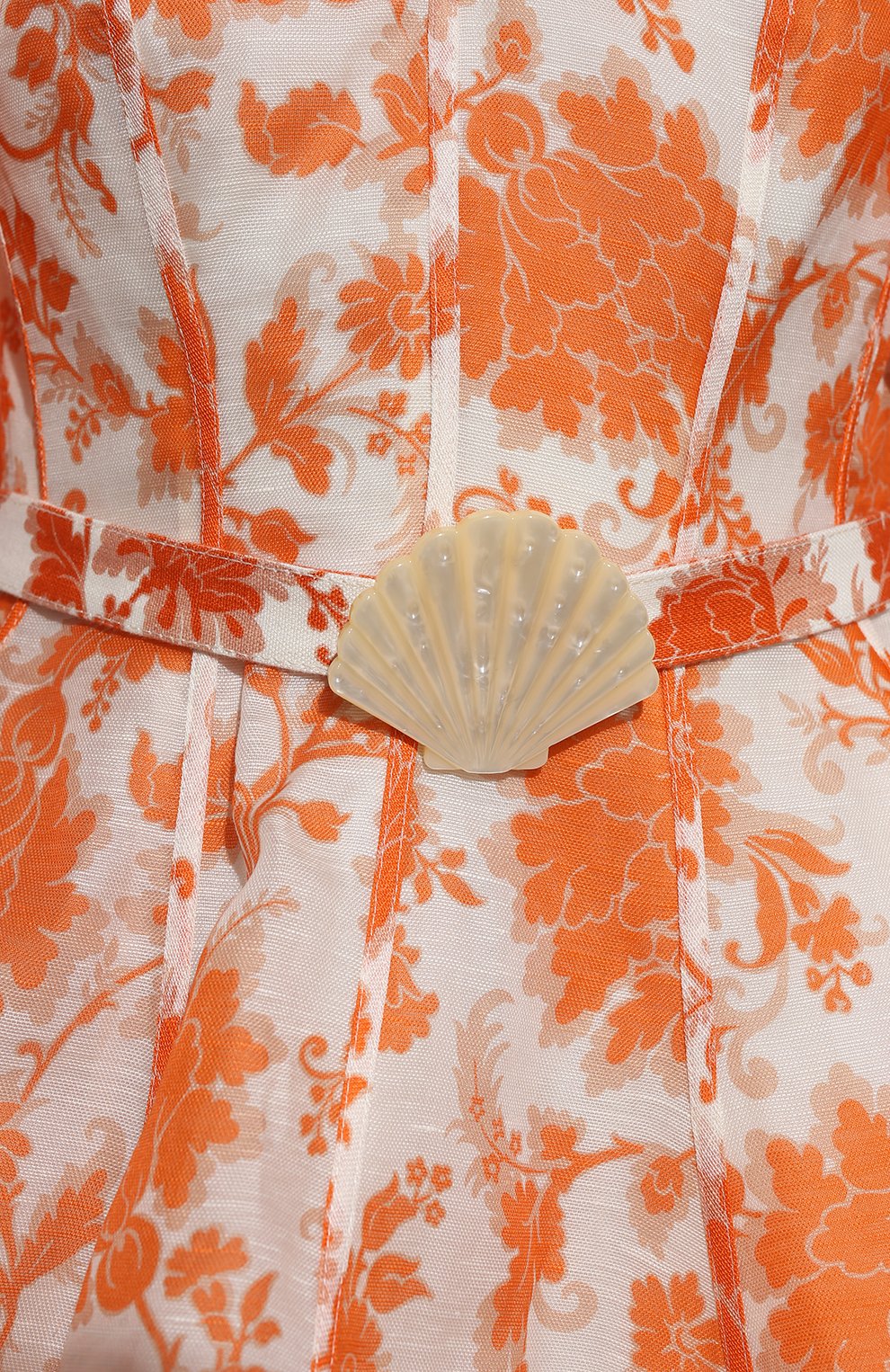 Платье изо льна и шелка ZIMMERMANN, арт. 2920DP0S, фото 5