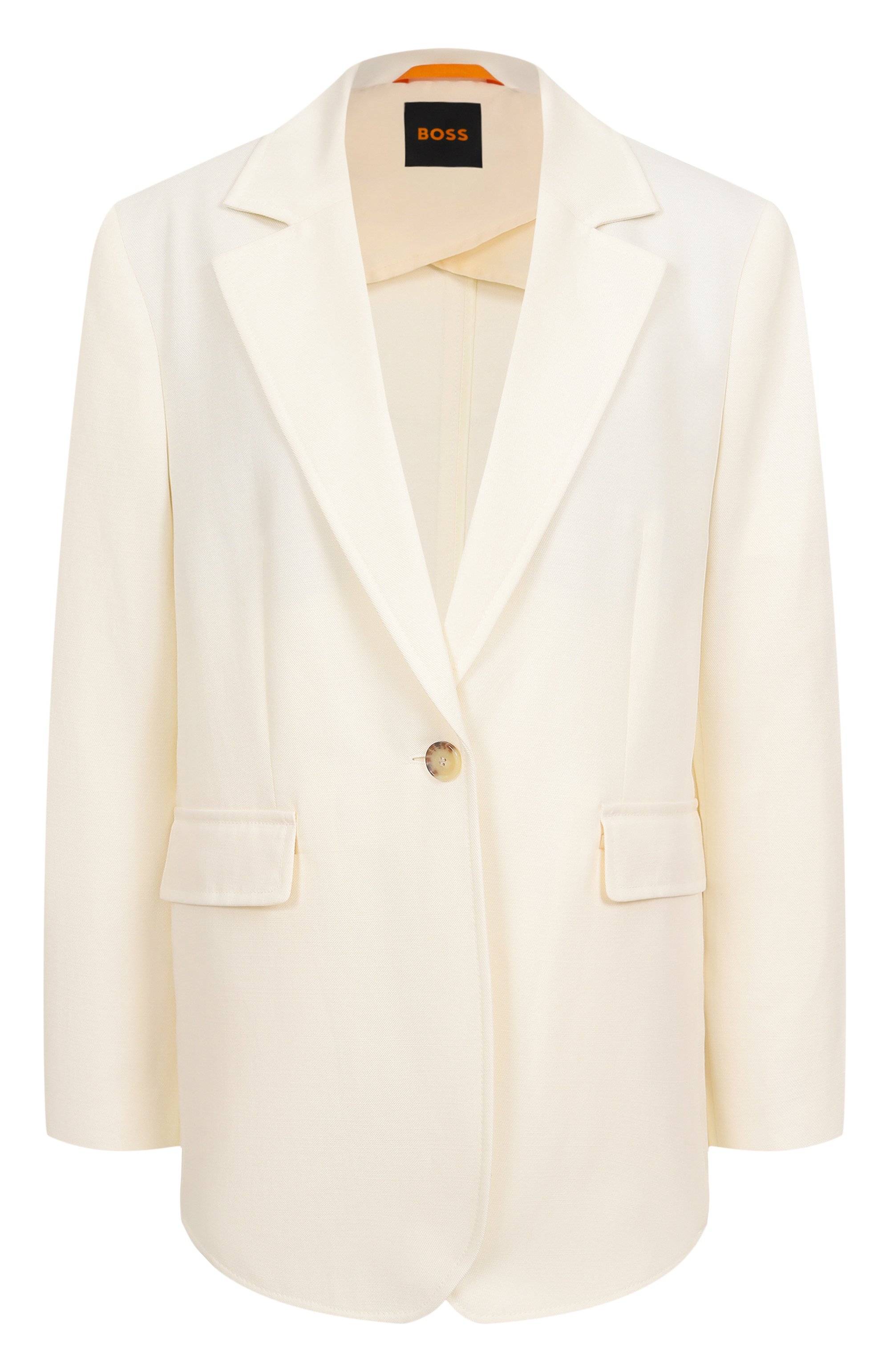 Жакет из хлопка и лиоцелла BOSS ORANGE, арт. 50546215, фото 1
