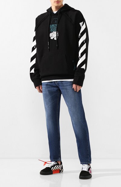 Хлопковое худи OFF-WHITE, арт. 0MBB057R20E300051001, фото 2