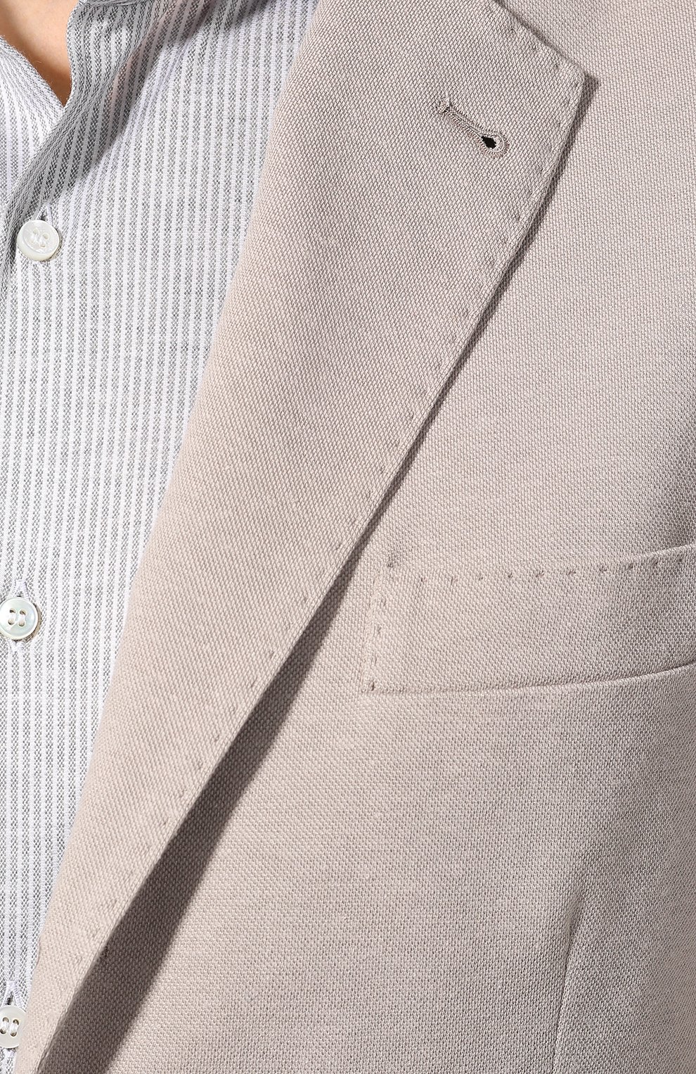 Пиджак из хлопка и шелка LORO PIANA, арт. FAE8388, фото 5