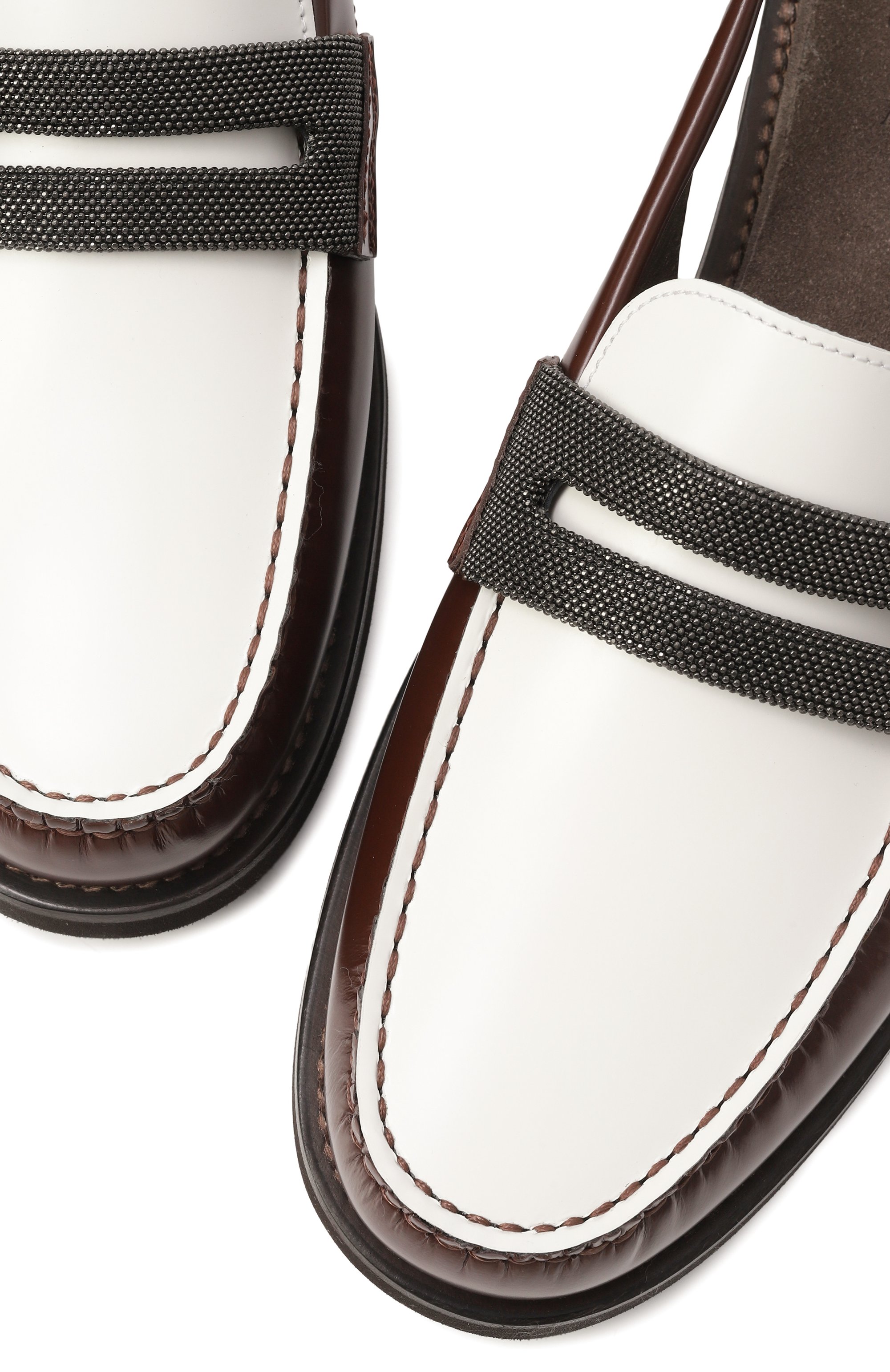 Кожаные пенни-лоферы BRUNELLO CUCINELLI, арт. MZVNG2871, фото 7