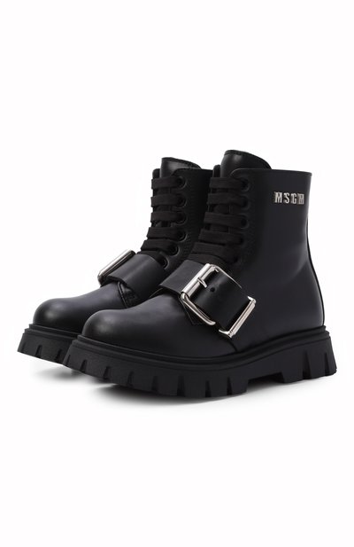 Кожаные ботинки MSGM KIDS, арт. 84005/VAR2_001