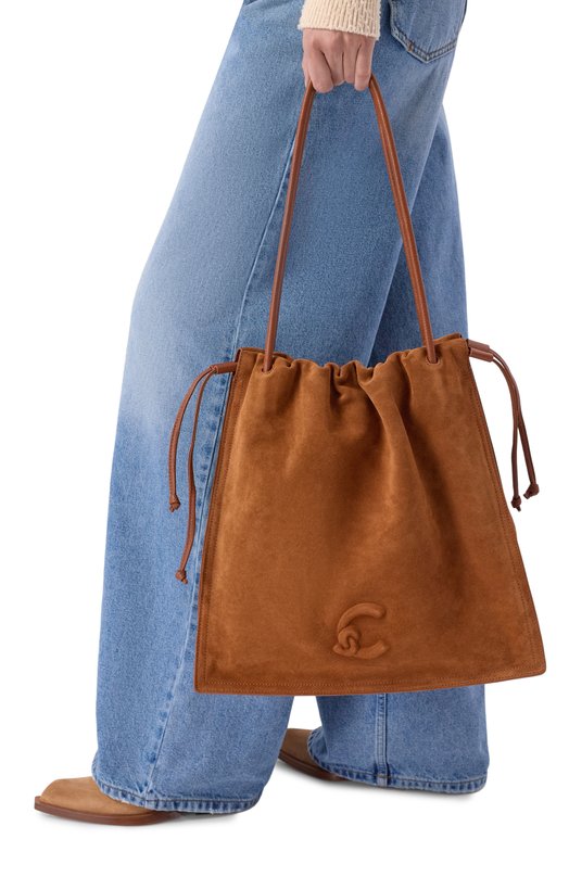 Сумка-тоут Dulse large Coccinelle E1 SS6 11 01 01 Коричневый  E1 SS6 11 01 01 Фото 2