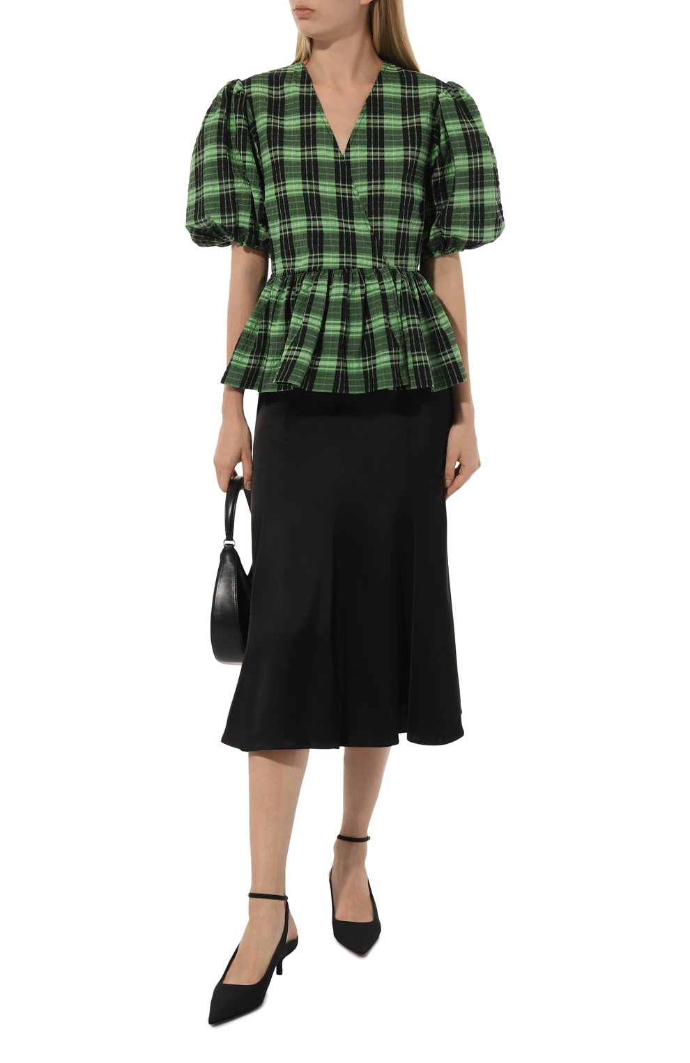 Блузка GANNI, арт. F7539, фото 2