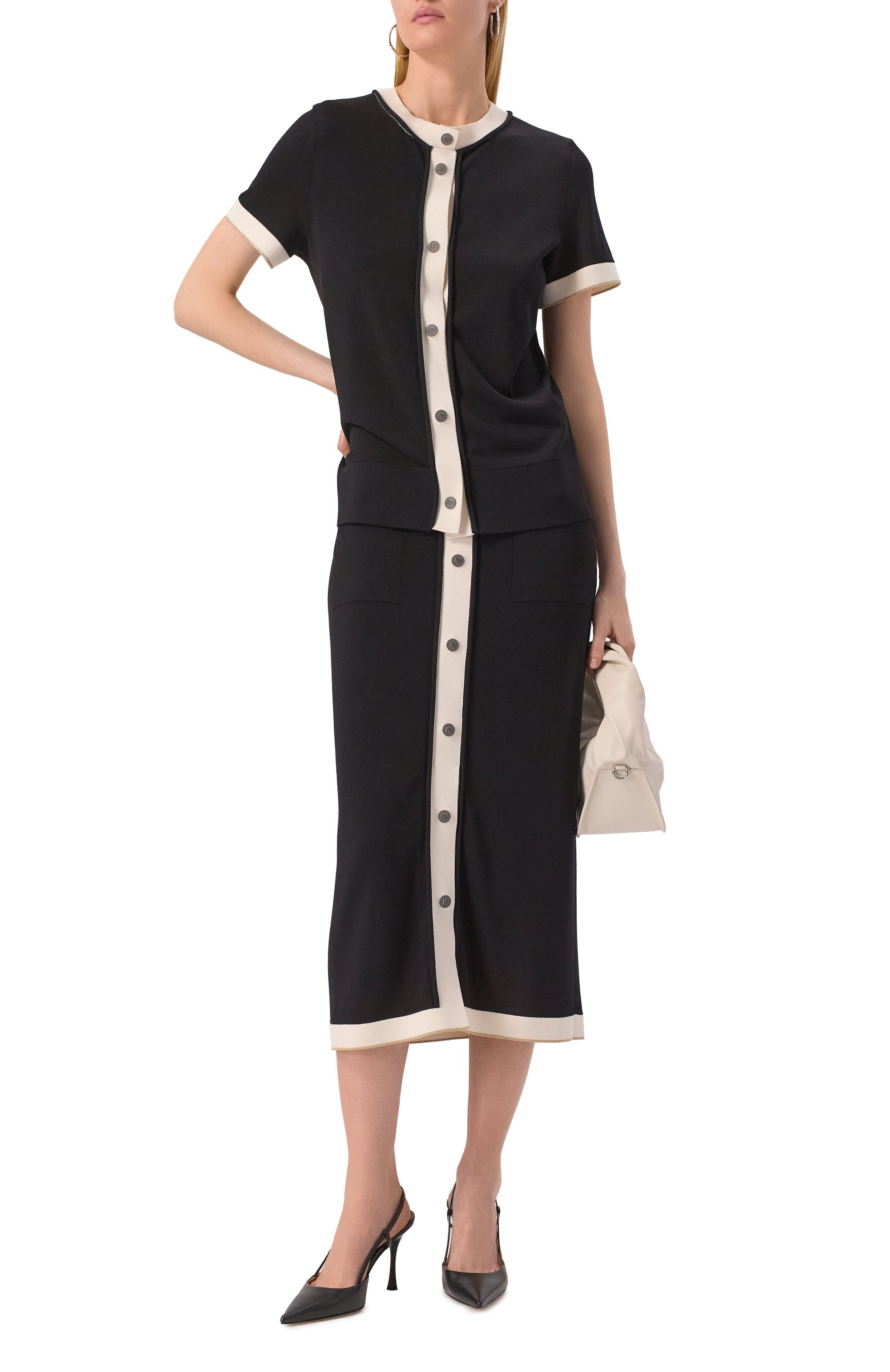 Кардиган из шелка и вискозы FREEAGE, арт. S25.JK112.6079.900, фото 2