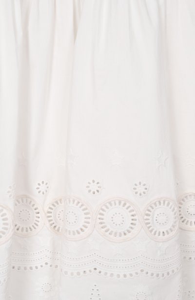 Хлопковое платье STELLA MCCARTNEY белого цвета по цене 24800 руб., арт. TY1F01, фото 3 Хлопковое платье STELLA MCCARTNEY, арт. TY1F01, фото 3