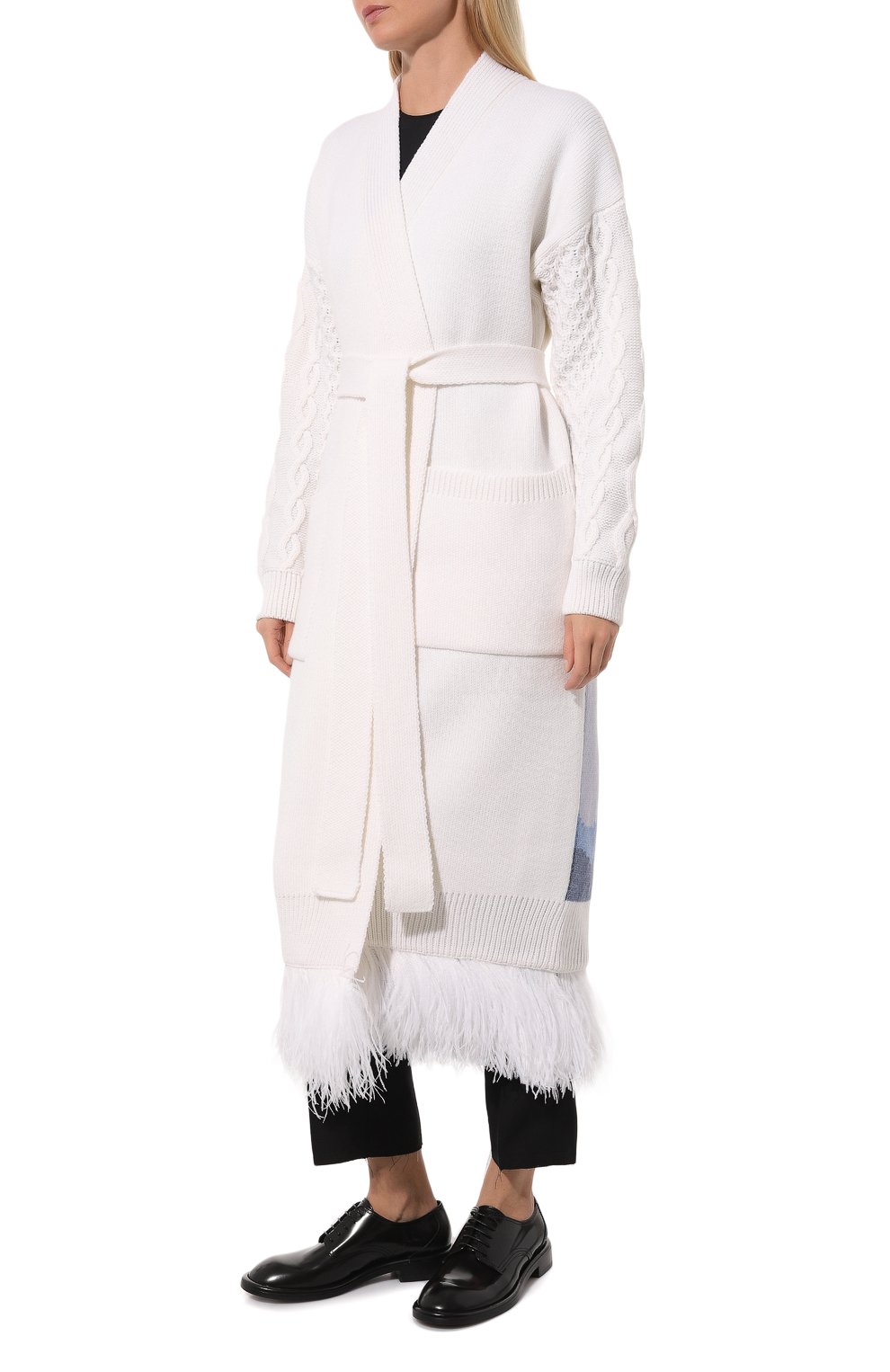 Шерстяной кардиган MAISON KALEIDOSCOPE, арт. 006-005W-964OF,  фото 3
