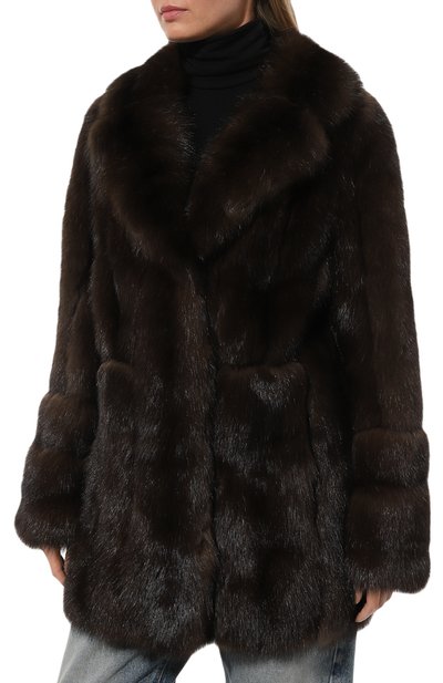 Шуба из меха соболя EMIL SHABAEV, арт. 0065, фото 3