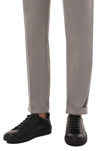 Кожаные кеды SERGIO ROSSI, арт. B05810-MMV305, фото 3