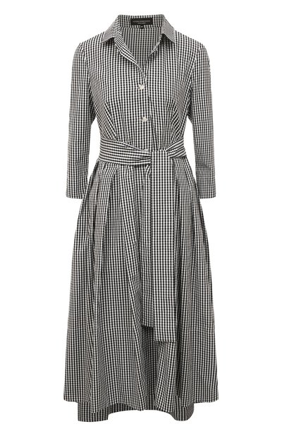 Хлопковое платье VICTORIA ANDREYANOVA, арт. TS-SS23-3664, фото 1