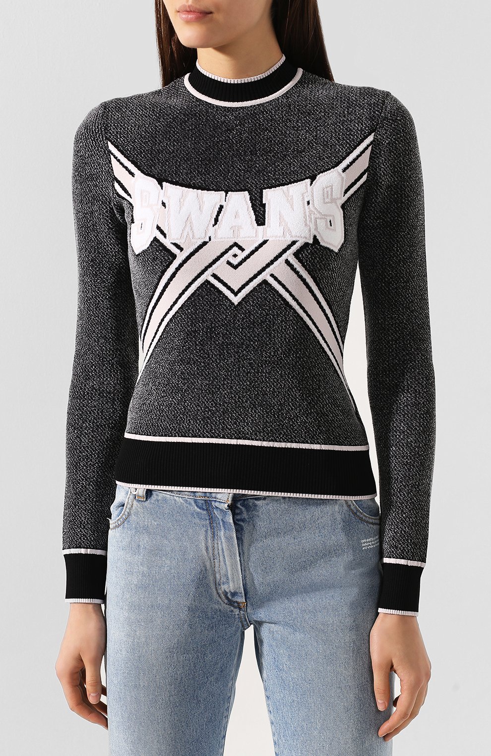 Пуловер из вискозы OFF-WHITE, арт. 0WHE013E19B700731002, фото 3