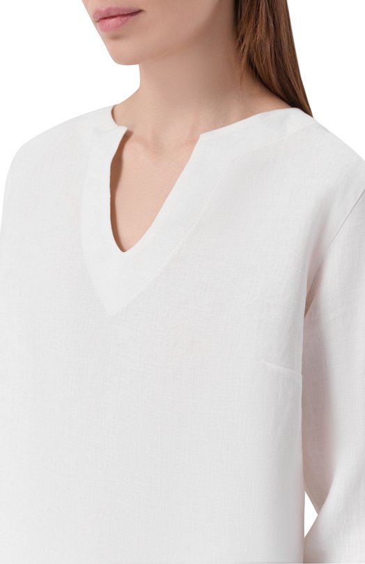 Льняная блузка Gran Sasso 61232/50000 Белый  61232/50000 Фото 5