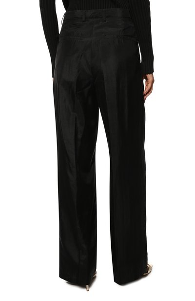 Брюки из шелка и хлопка DRIES VAN NOTEN, арт. 221-010953-4170, фото 4