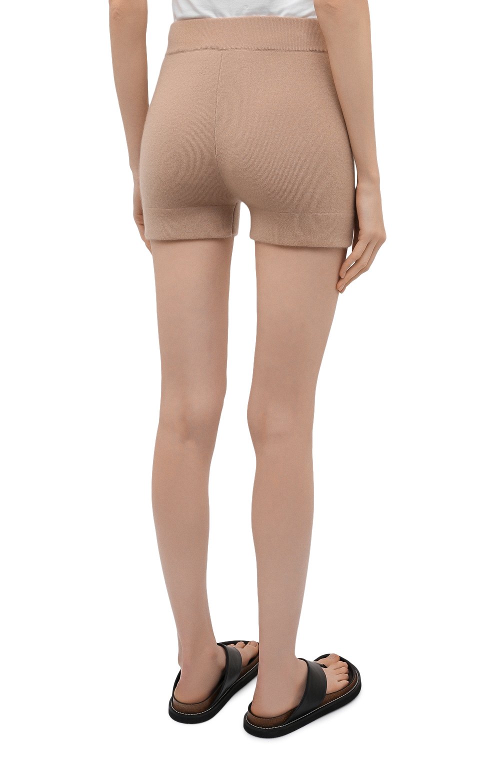 Кашемировые шорты EXTREME CASHMERE бежевого цвета по цене 29700 руб., арт. 179/VERY, фото 4 Кашемировые шорты EXTREME CASHMERE, арт. 179/VERY, фото 4