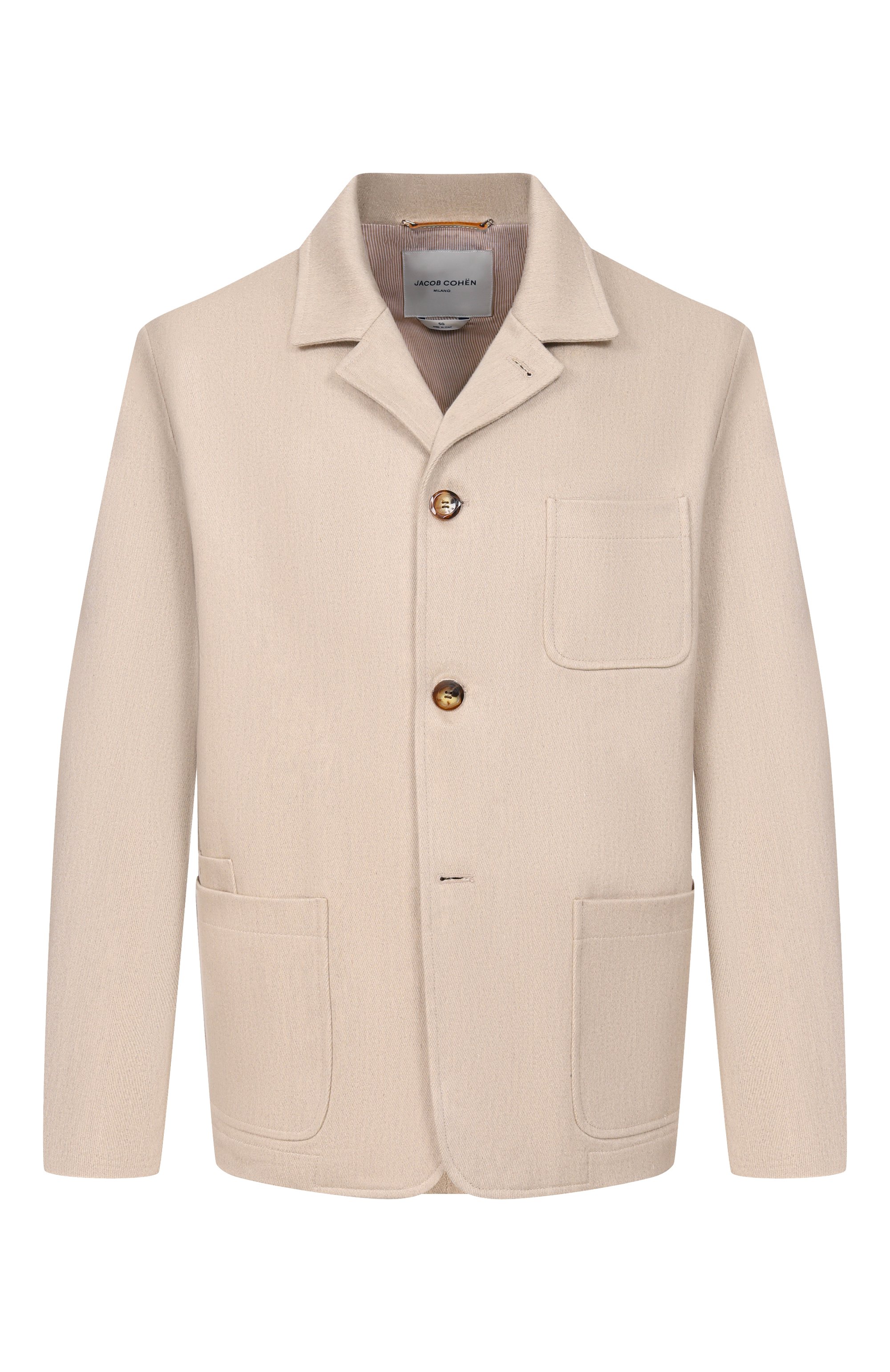 Пиджак из хлопка и льна JACOB COHEN, арт. JUM_I0011 003 T877A RW, фото 1