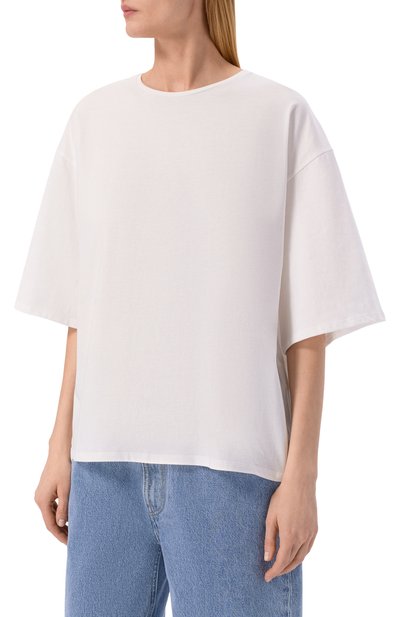 Хлопковая футболка LOULOU DE SAISON, арт. 0SIS, фото 3