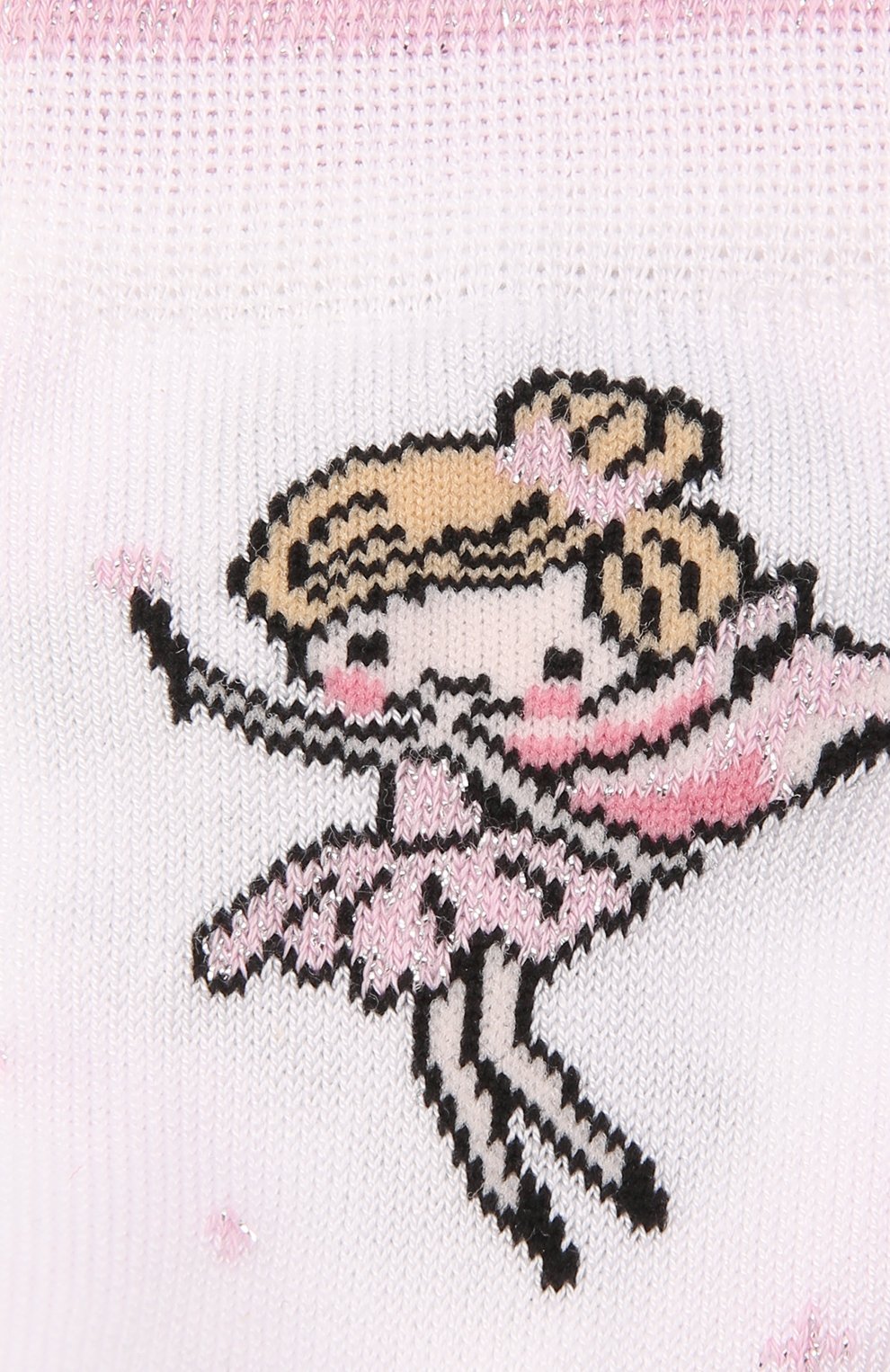 Хлопковые носки LA PERLA белого цвета по цене 1905 руб., арт. 42329/3-6, фото 2 Хлопковые носки LA PERLA, арт. 42329/3-6, фото 2