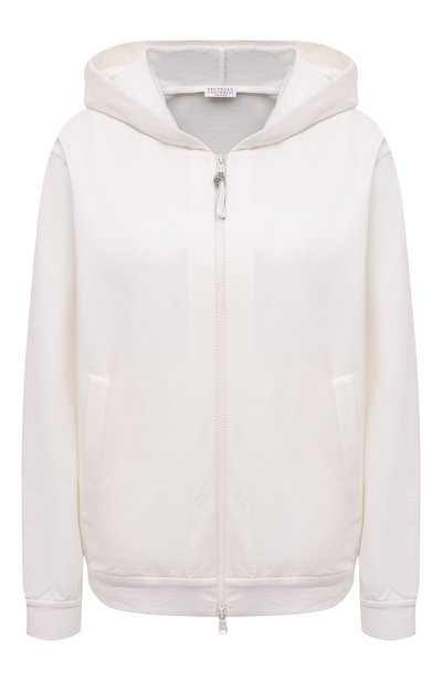 Женский хлопковая толстовка BRUNELLO CUCINELLI, арт. MH827SA306