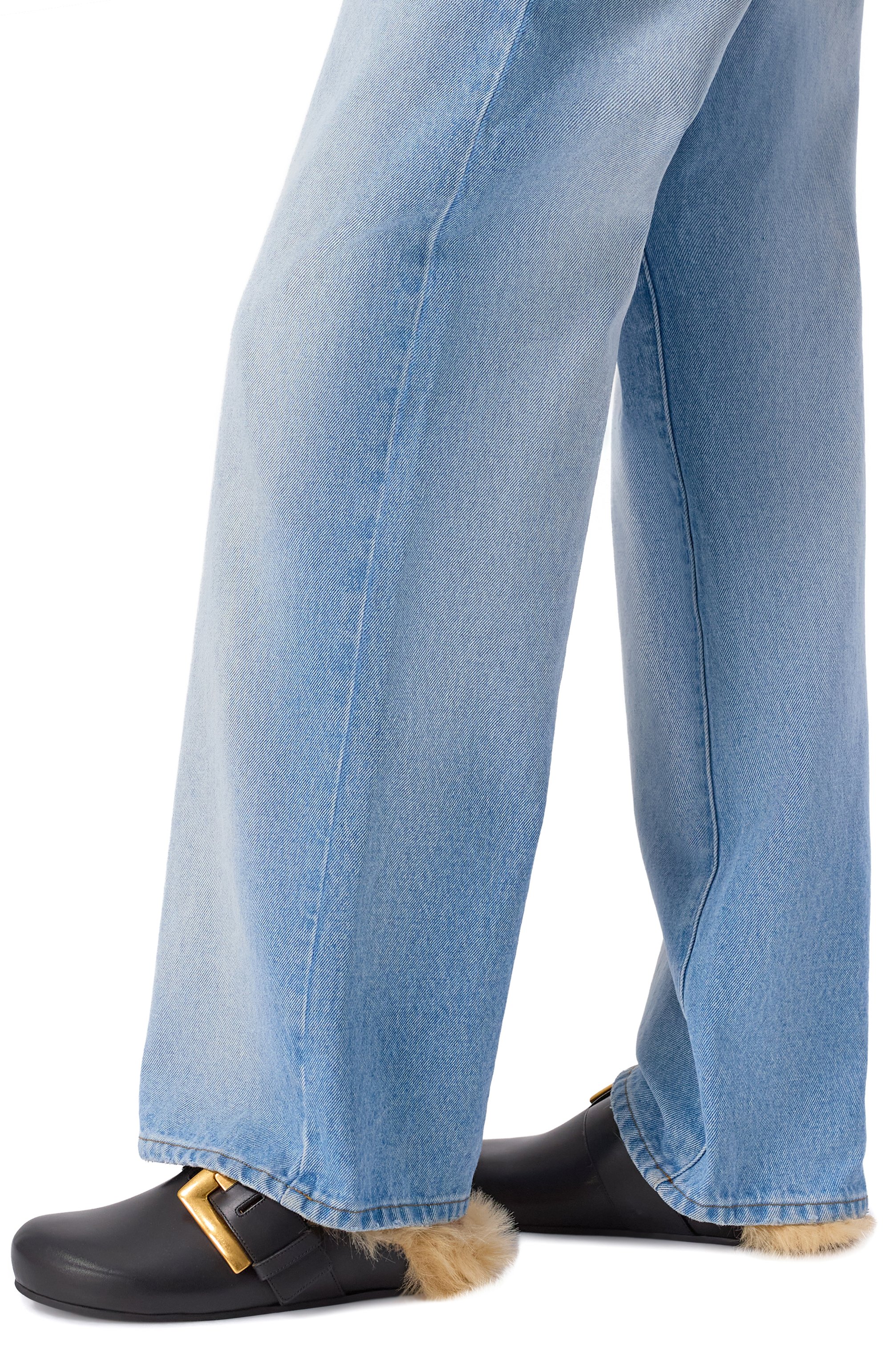 Кожаные сабо BALMAIN, арт. FN1UR139/LVIT, фото 2