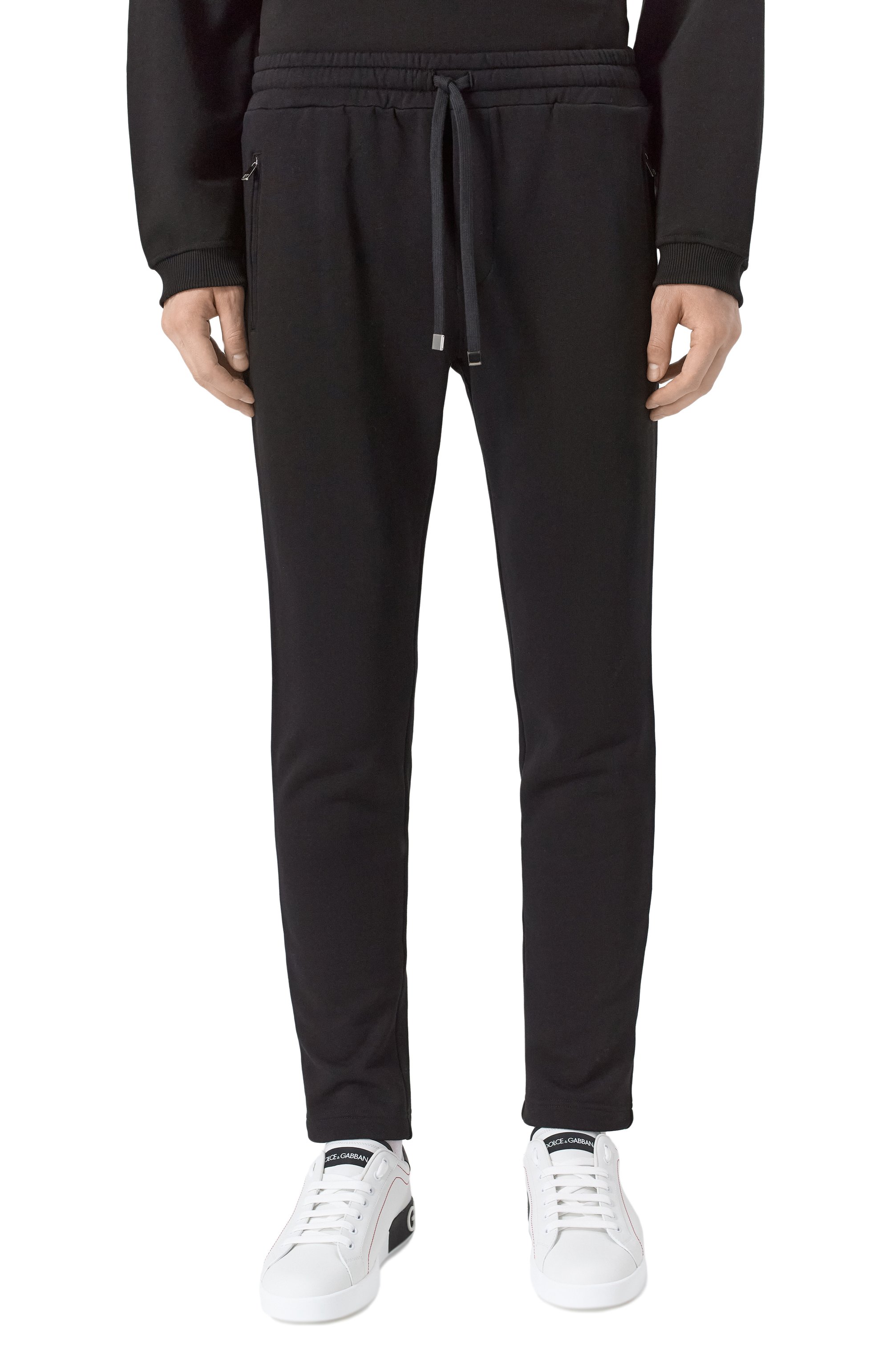 Хлопковые брюки DOLCE & GABBANA, арт. G4ZCAT/G7JYX, фото 3