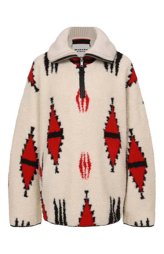 Свитер Isabel Marant Etoile 25PMA0008FA-C1C02E Кремовый 25PMA0008FA-C1C02E