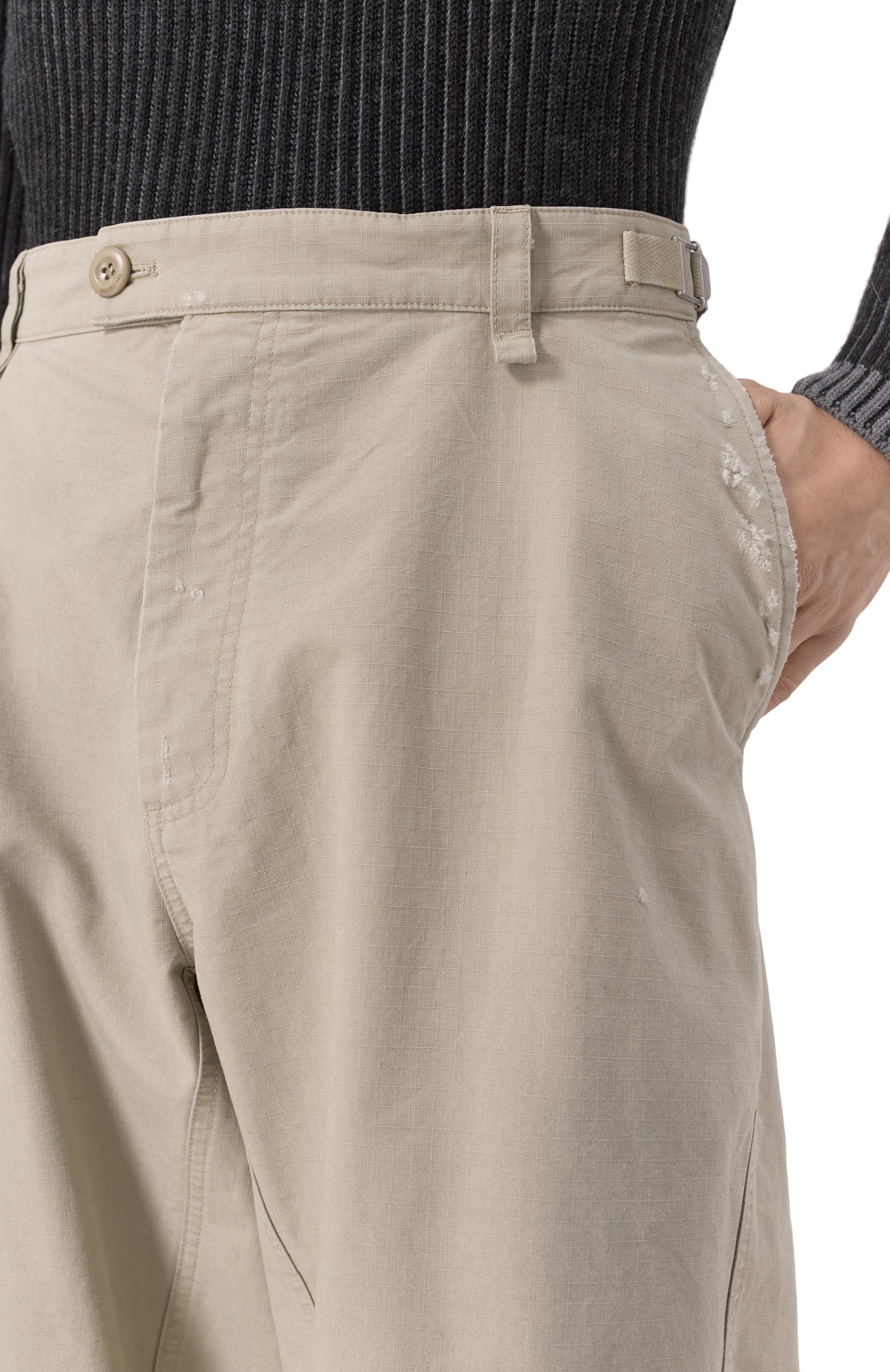 Хлопковые брюки BALENCIAGA, арт. 746509/TQP13, фото 5