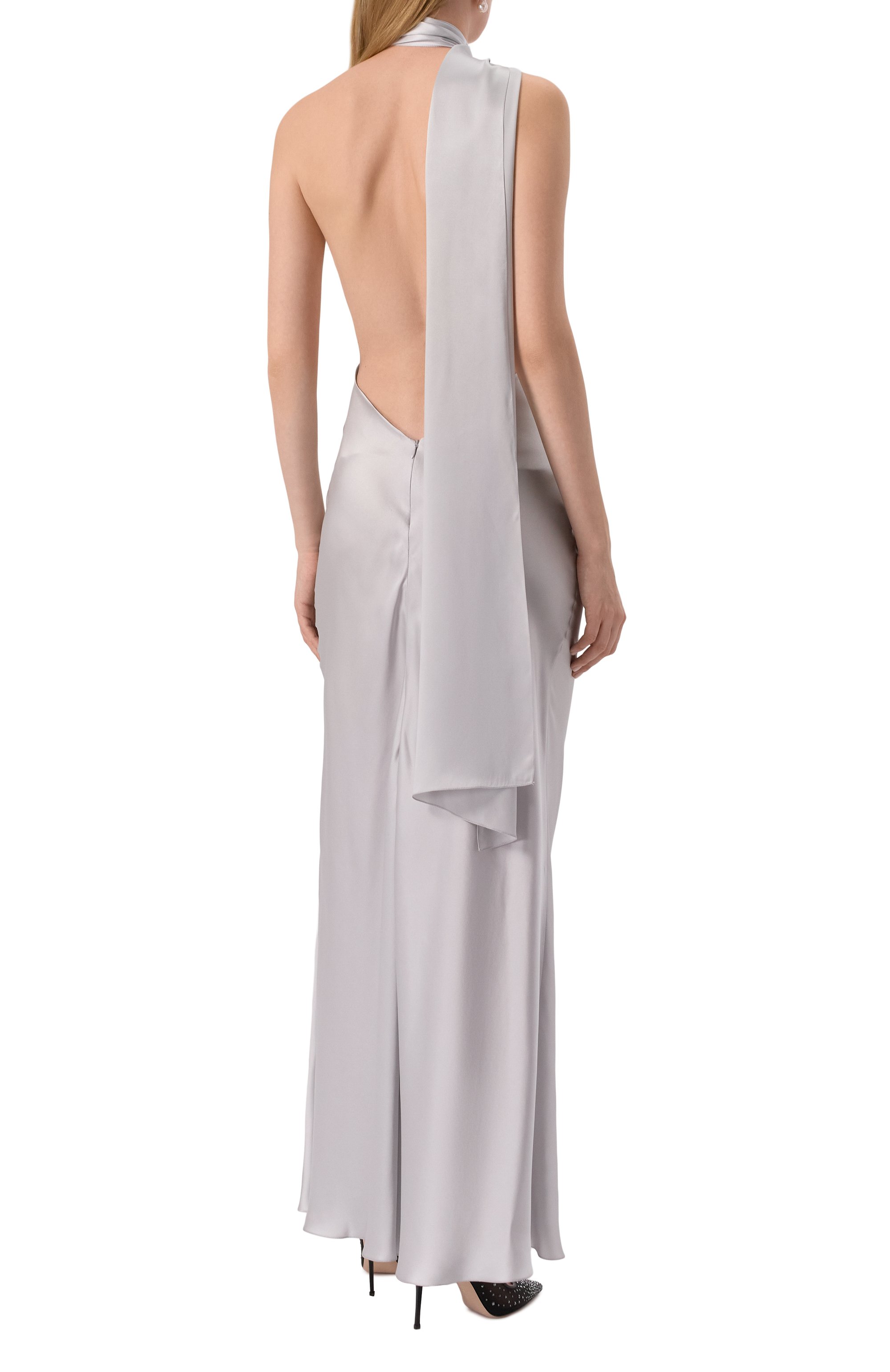 Атласное платье YVON, арт. 0 140044, фото 4